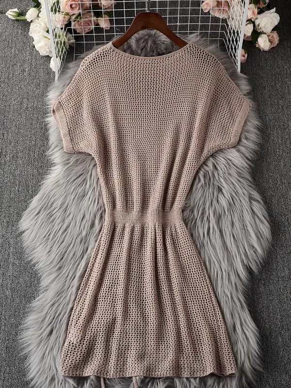 SANTANA™ - Casual Round Neck Summer Cover Up Dress